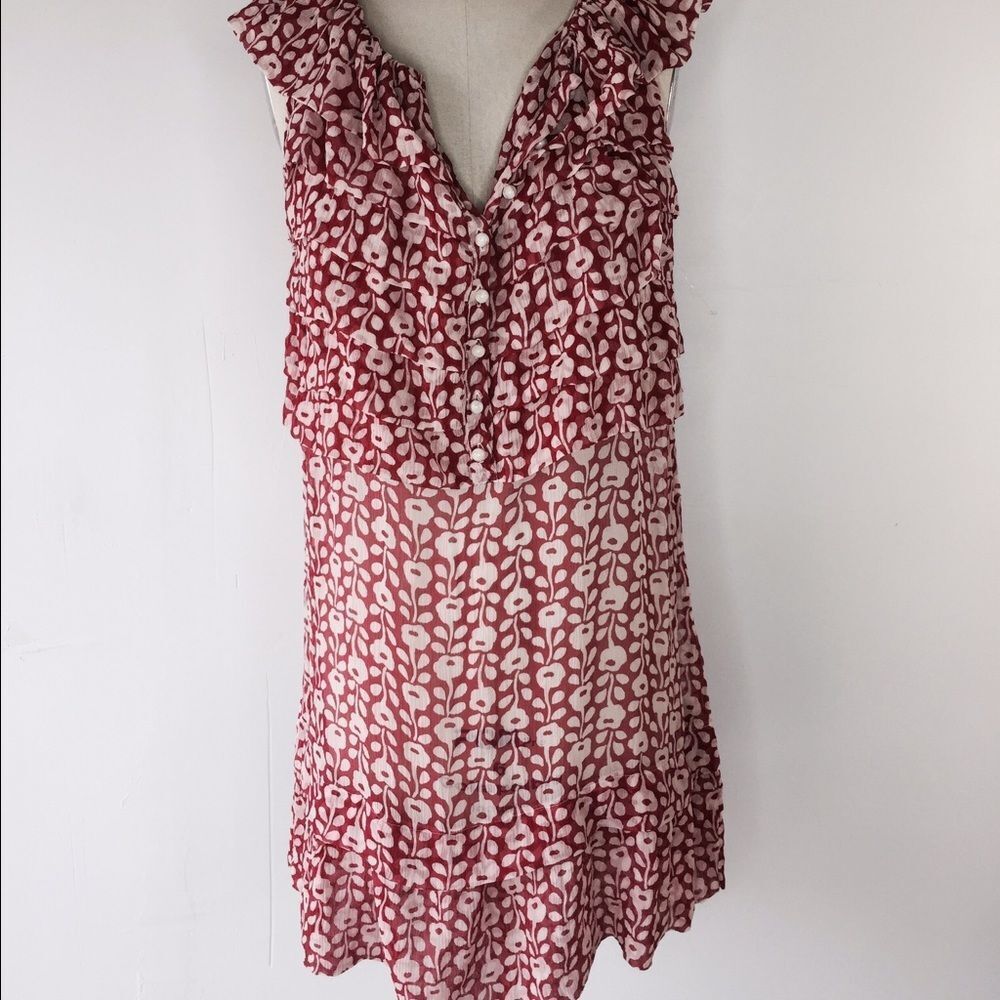 Marc by Marc jacobs floral summer silk dress m